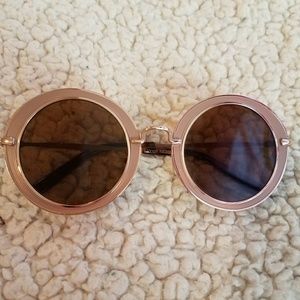 MEGA SALE! Blush Round Sunnies